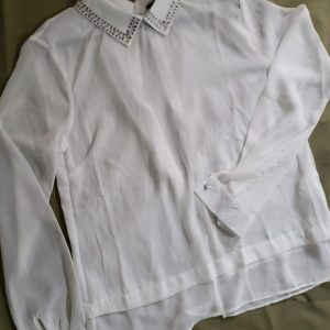 COD: 10022L – Camisa em voal Handara, com botões nas costas, tamanho P